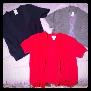 Bundle of Short sleeve sweaters!